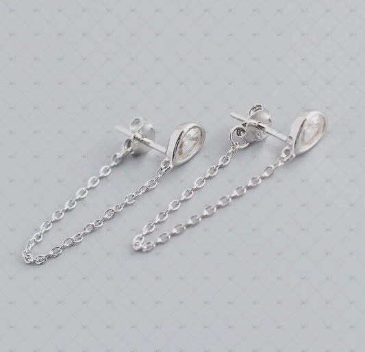 drop chain earring